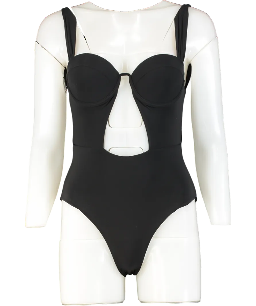 Arabella London Black The Bustier Swimsuit 34a UK 6-8