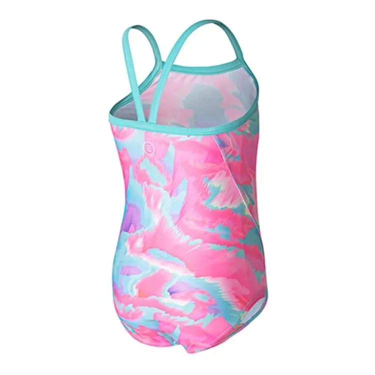 Barrel Kids Training PT VBack Strap Swimsuit-PINK