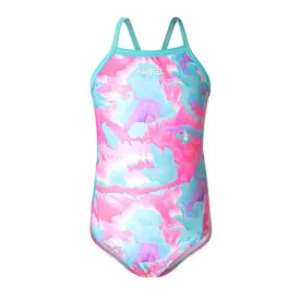 Barrel Kids Training PT VBack Strap Swimsuit-PINK