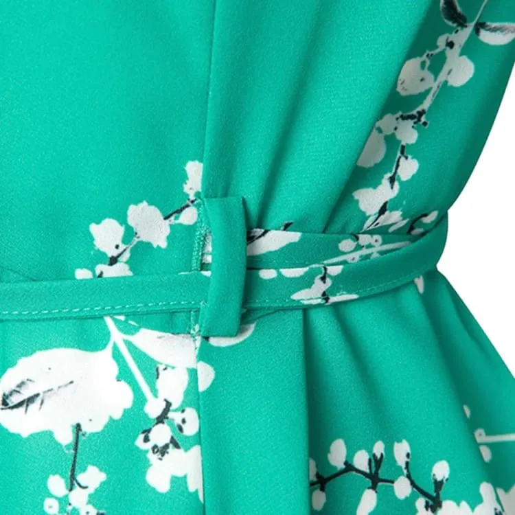 Barrel Womens Wrap One Piece Cover Up-MINT BIRD
