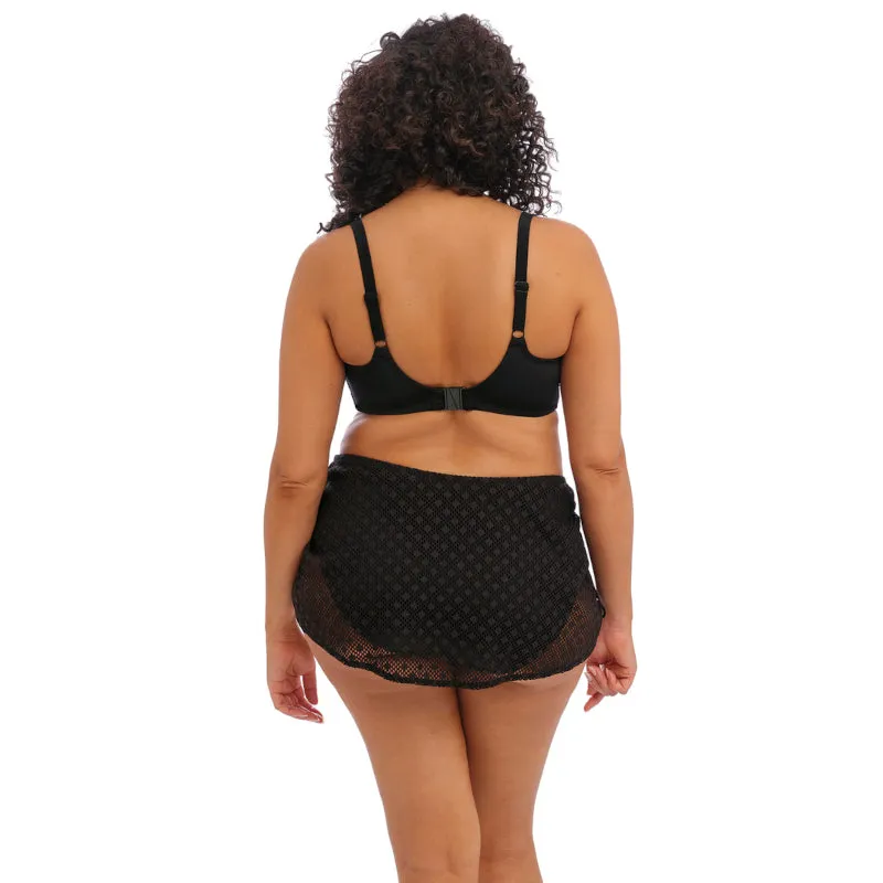 Bazaruto Adjustable Skirted Bikini Brief Black - Elomi Swim