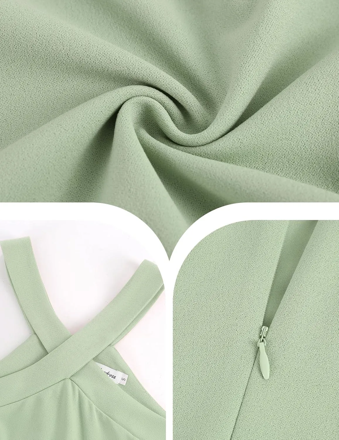Bbonlinedress Halter Cocktail Women Dresses Prom Formal Wedding Bridesmaid Dress Ruffled Maxi Hi-Lo Evening Party 2025 Dress