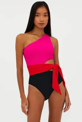 Carlie One Piece Glacier Colorblock