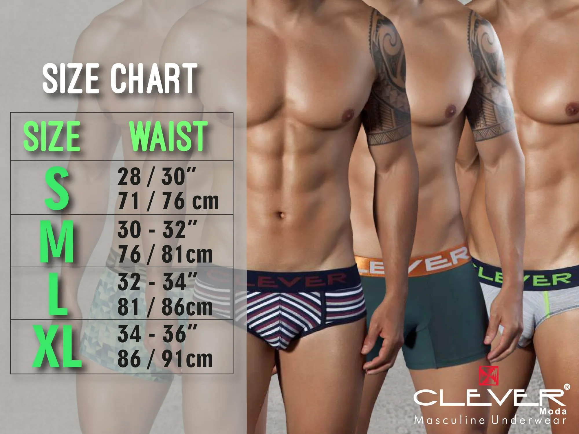 Clever Clever 2PK Australian Trunks
