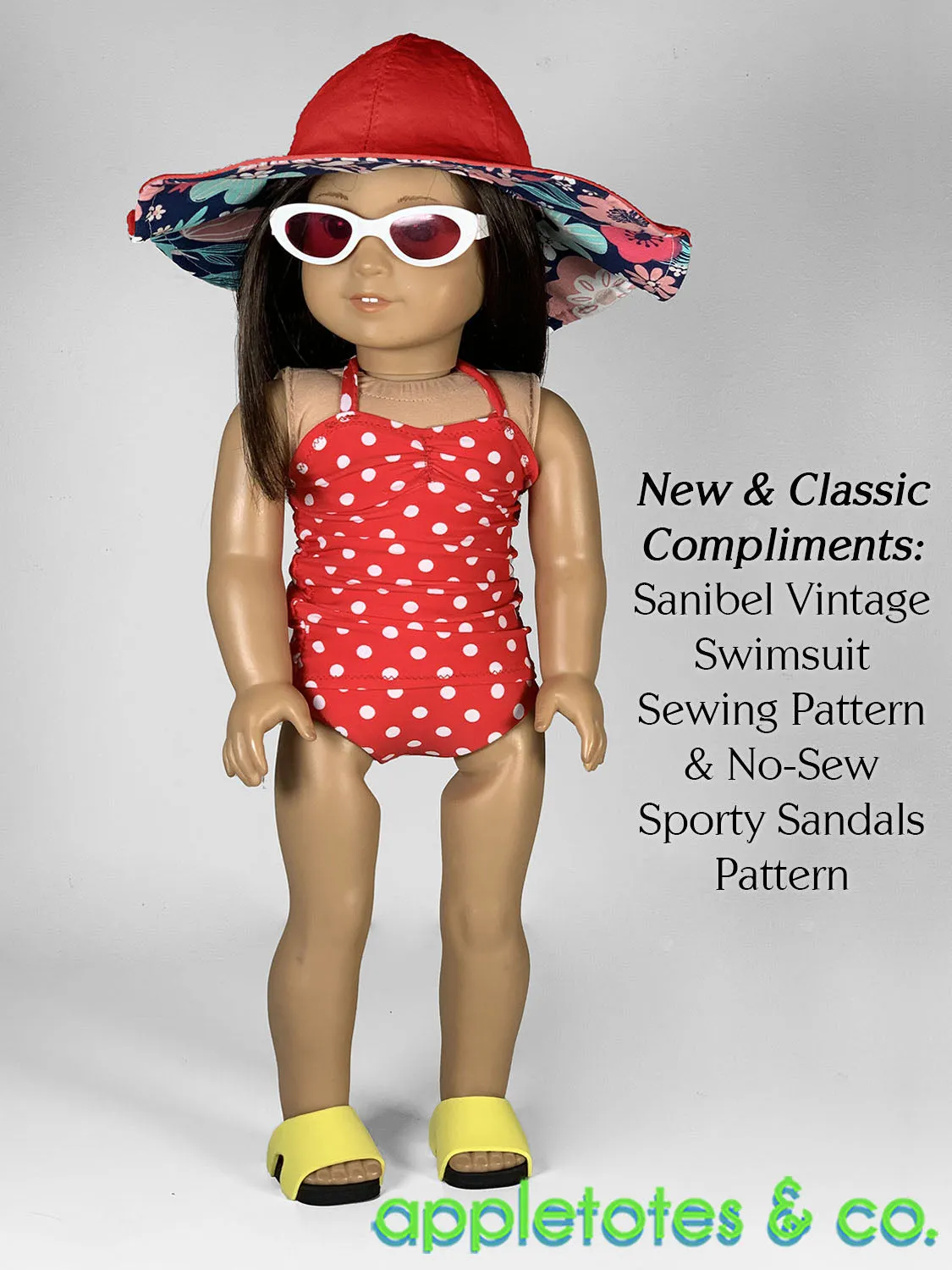 Florida Sun Hat 18 Inch Doll Pattern