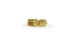 GAFFRIG PART #7031 1/8 INCH NPT MALE COMPRESSION FITTING FOR 1/8 INCH O.D. HOSE TUBING