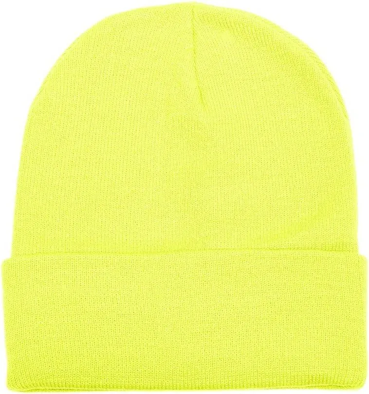 Gelante Unisex Beanie Cap Knitted Warm Solid Color and Multi-Color Multi-Packs