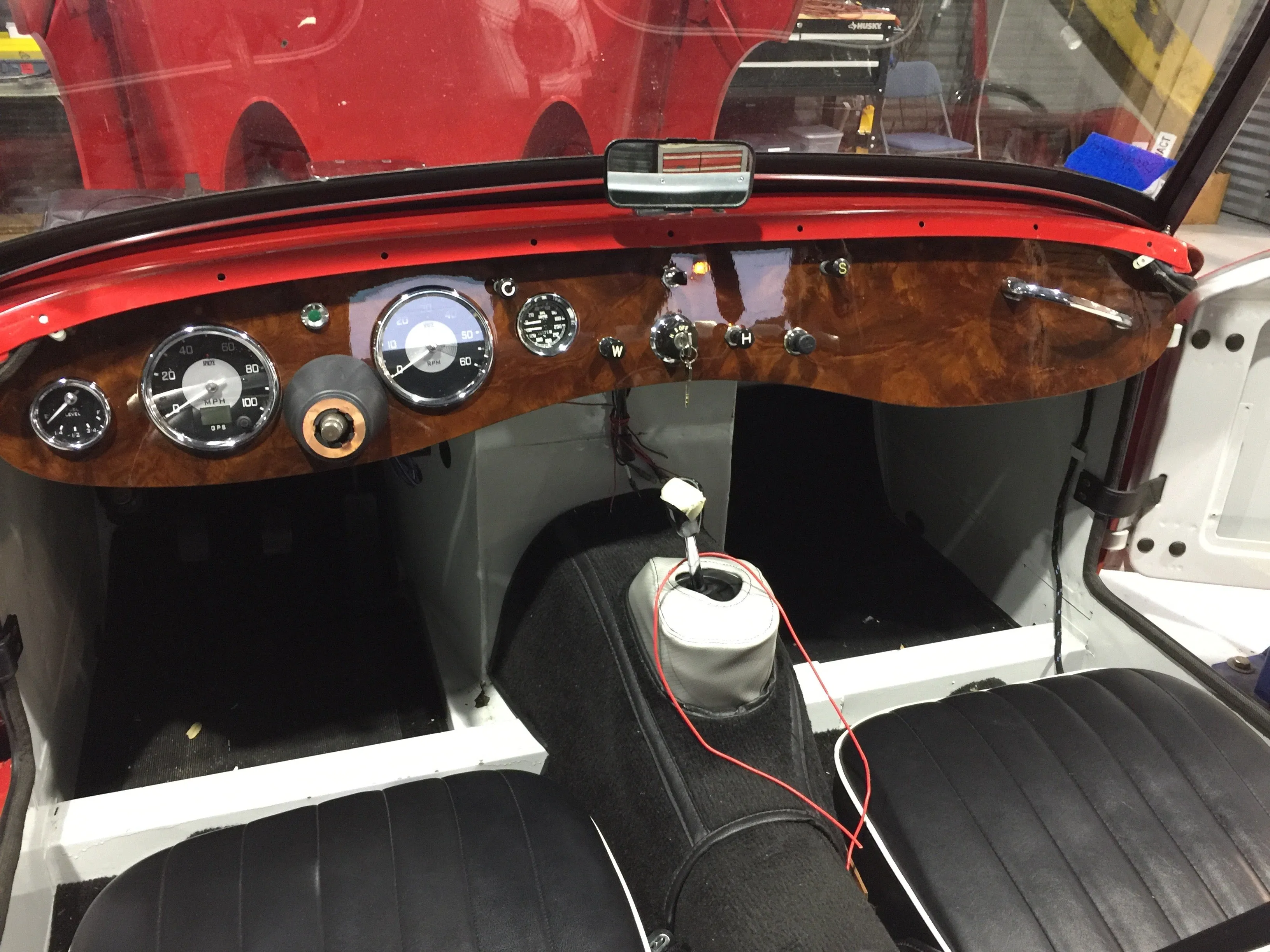 GPS Bugeye Speedometer-0-60 time too! (Bugeye thru 1967)