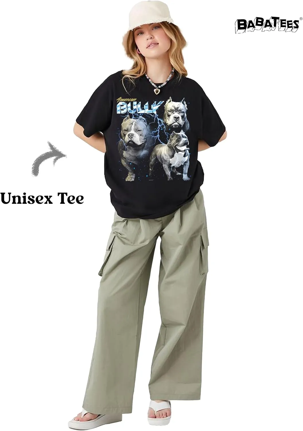 Heavy Metal Tshirt for Men & Women 80s 90s Glam Rock Style with Epic Stars and Lightning