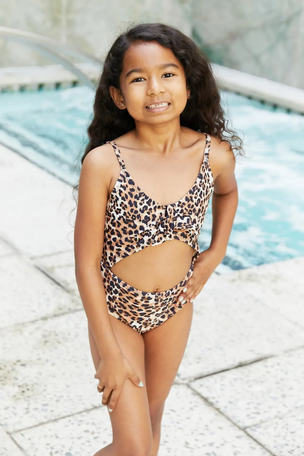 Marina West Swim Lost At Sea Mommy & Me Cutout One-Piece Swimsuit