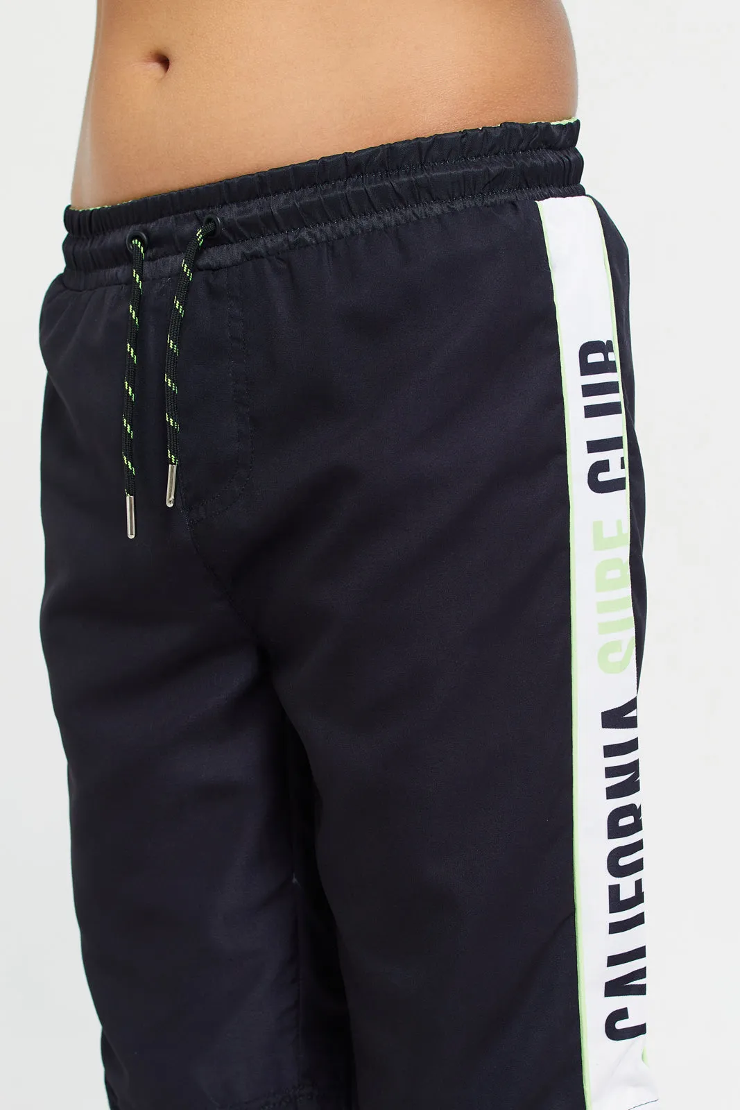 Senior Boys Black Board Shorts