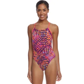 TYR - Machu Cutoutfit Ladies Sports Swimsuit - Multi