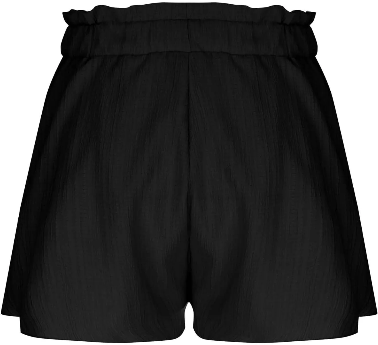 Womens Flowy Linen Shorts High Waist Wide Leg Beach Vacation Pants Cute Drawstring Boho Simple Palazzo Paperbag Shorts