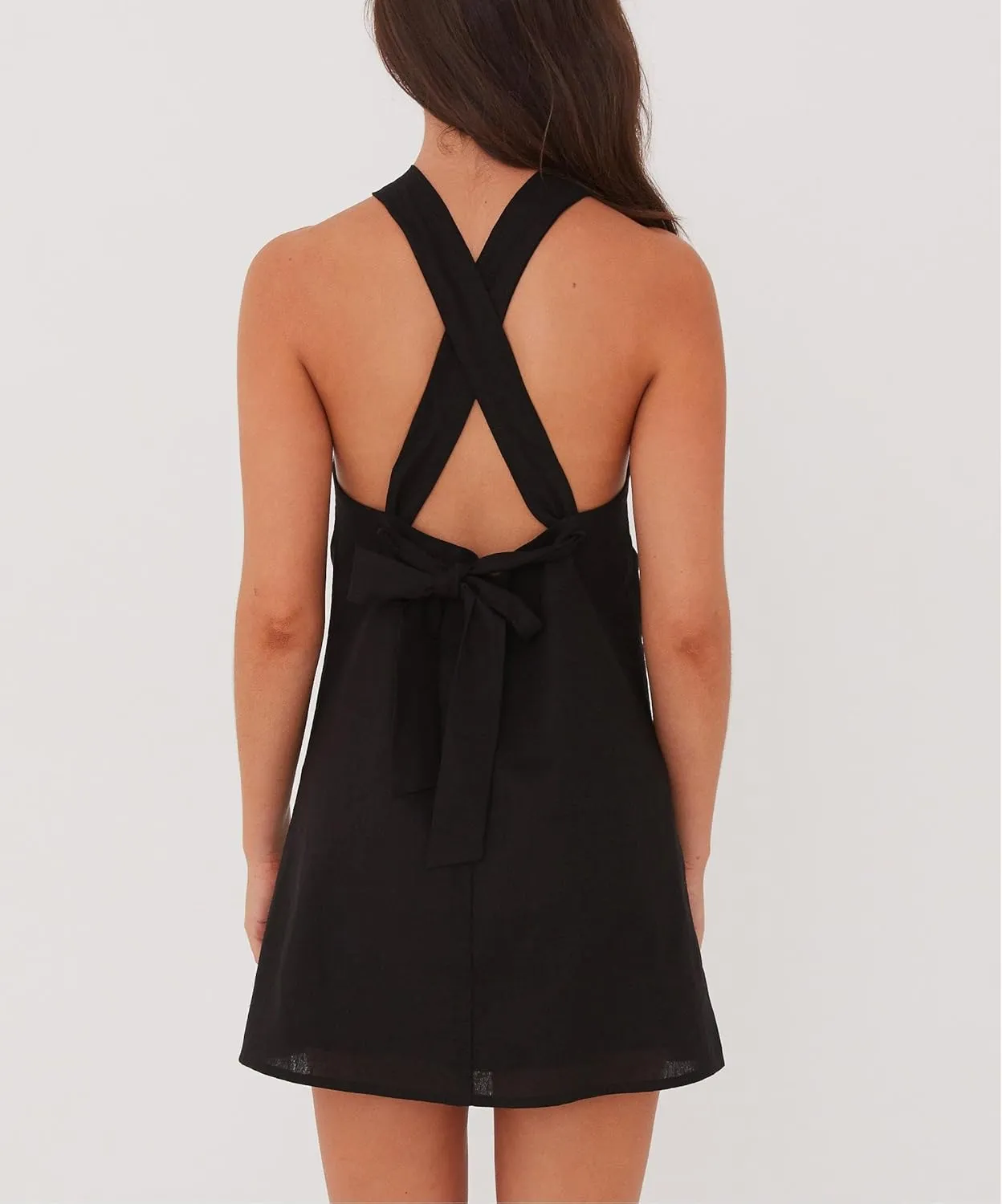 Y2k Women Floral Halter Mini Dress Sexy Tie Up Backless Sleeveless Bodycon Cami Short Dresses Aesthetic Summer